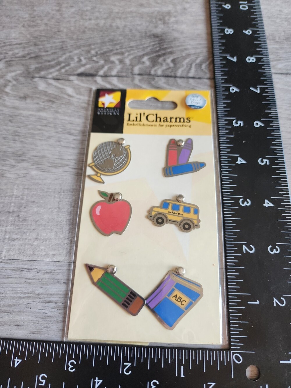 Scrapbook School Lil' Charms Craft Card Journal Embellishments New LOT #49